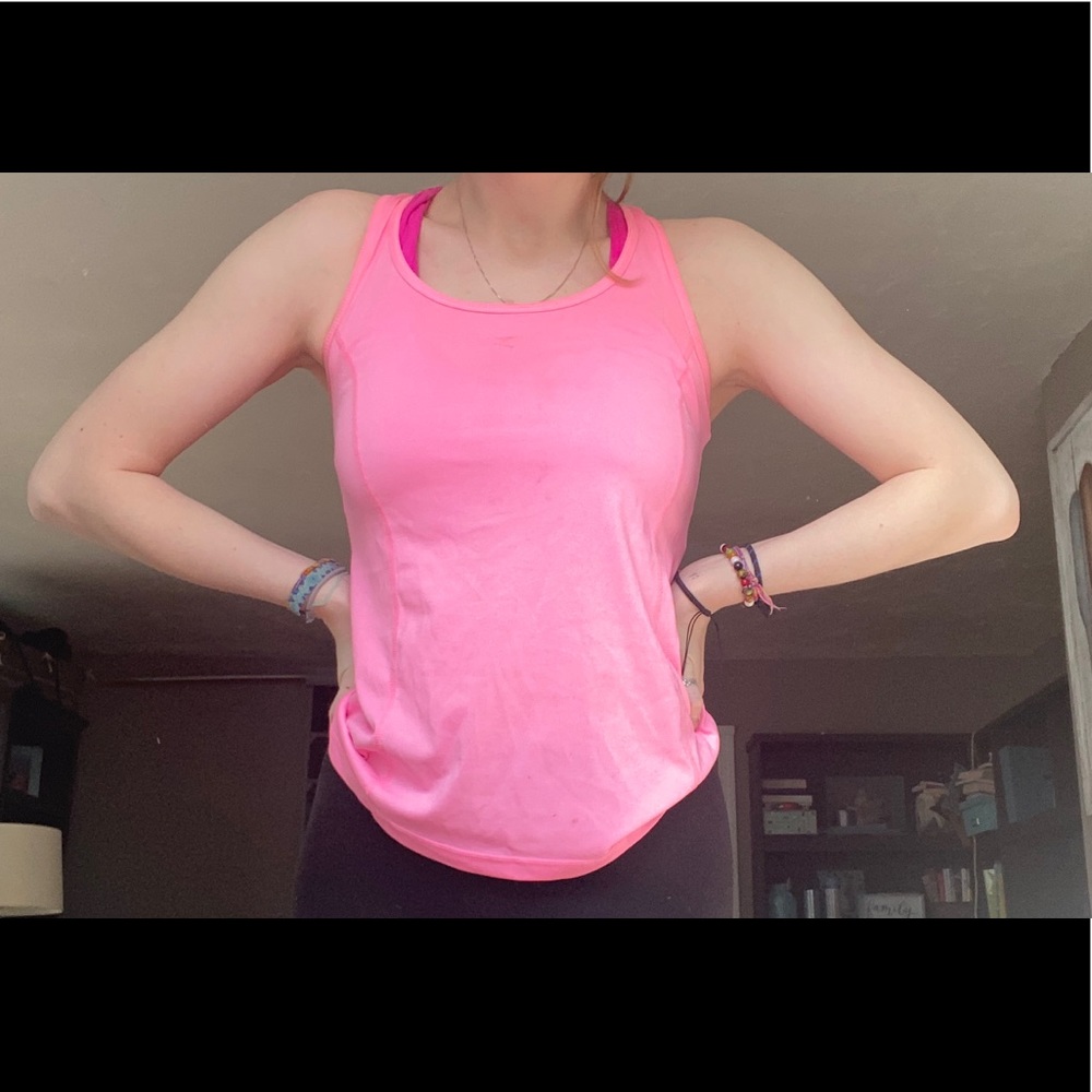Light pink tank top